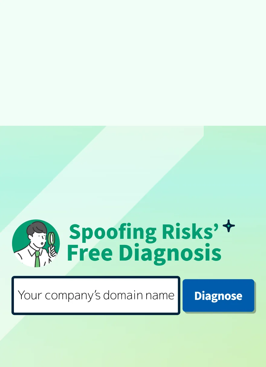 Spoofing risks free diagnosis